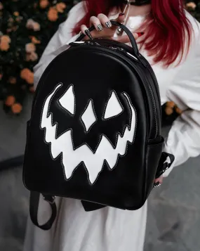 Monochrome Haunted Hallows Backpack