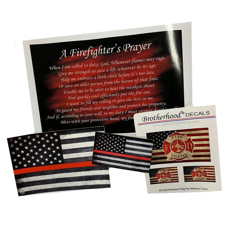 Moscow Fire Department Thin Red Line Padfolio Gift Package