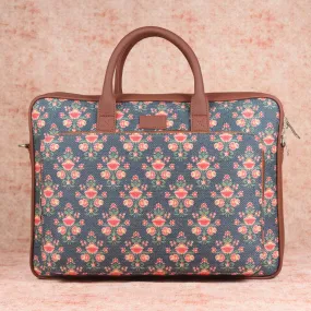 Mughal Garden Print Laptop Bag