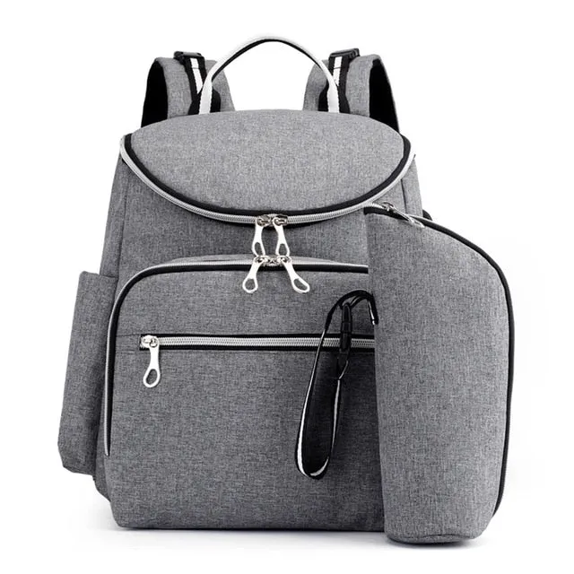 Multipurpose Diaper Bag With USB