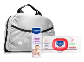 MUSTELA Set Diaper changing cream, Soothing cleansing wipes, Stroller bag