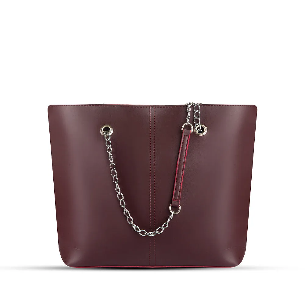 Mystic Maroon Tote Bag