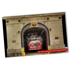 New York City Fire Department Hook and Ladder Company 8 Two Posters 11x17