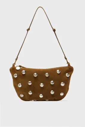 Oat Studded Lune Bag