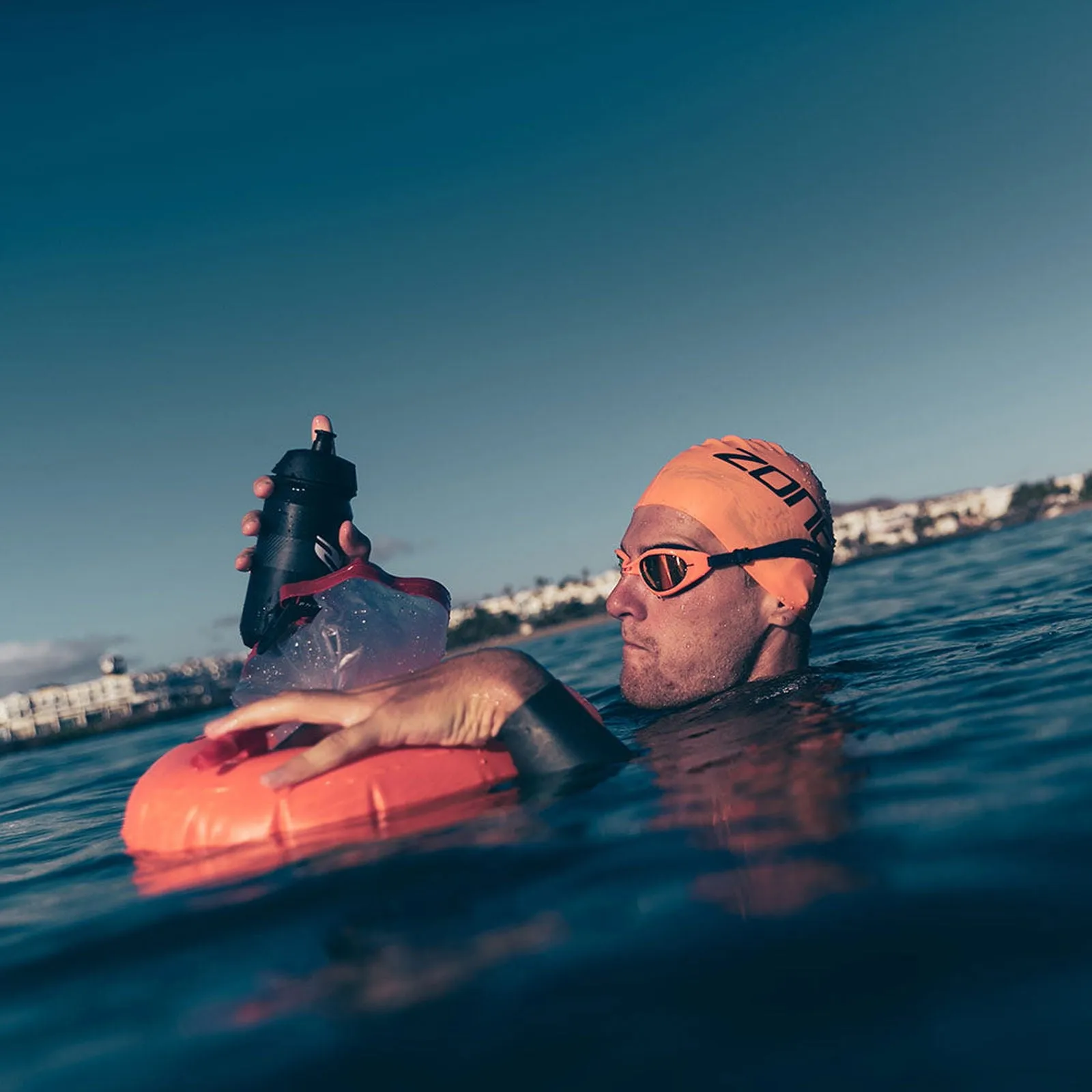 On The Go Swim Safety Buoy & Dry Bag