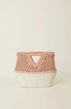 Onya Clutch - White Rose