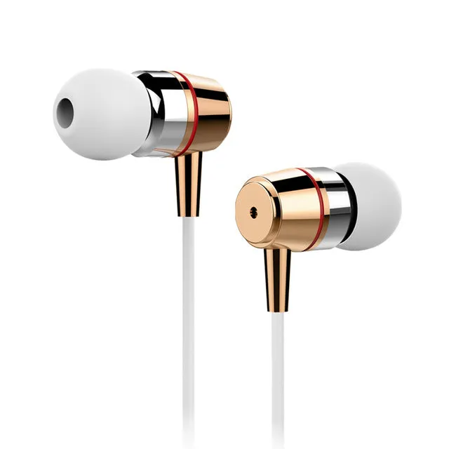 Original Inpher Bass In-ear Earphones Super Clear Metal Earphone Noise isolating Earbud For iphone 6 Meizu Xiaomi MP3 PC