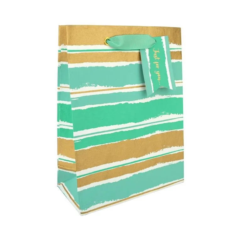 Painterly Mint Medium Gift Bag