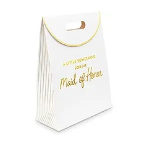 PAPER GIFT BAG WITH HANDLES - FOR MY MAID OF HONOR