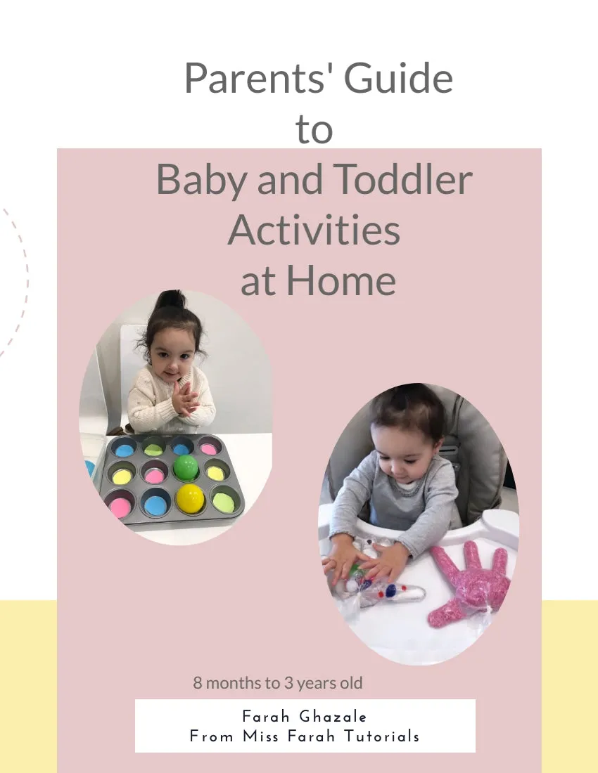 Parents' Guide o Baby and Toddler Activities at Home