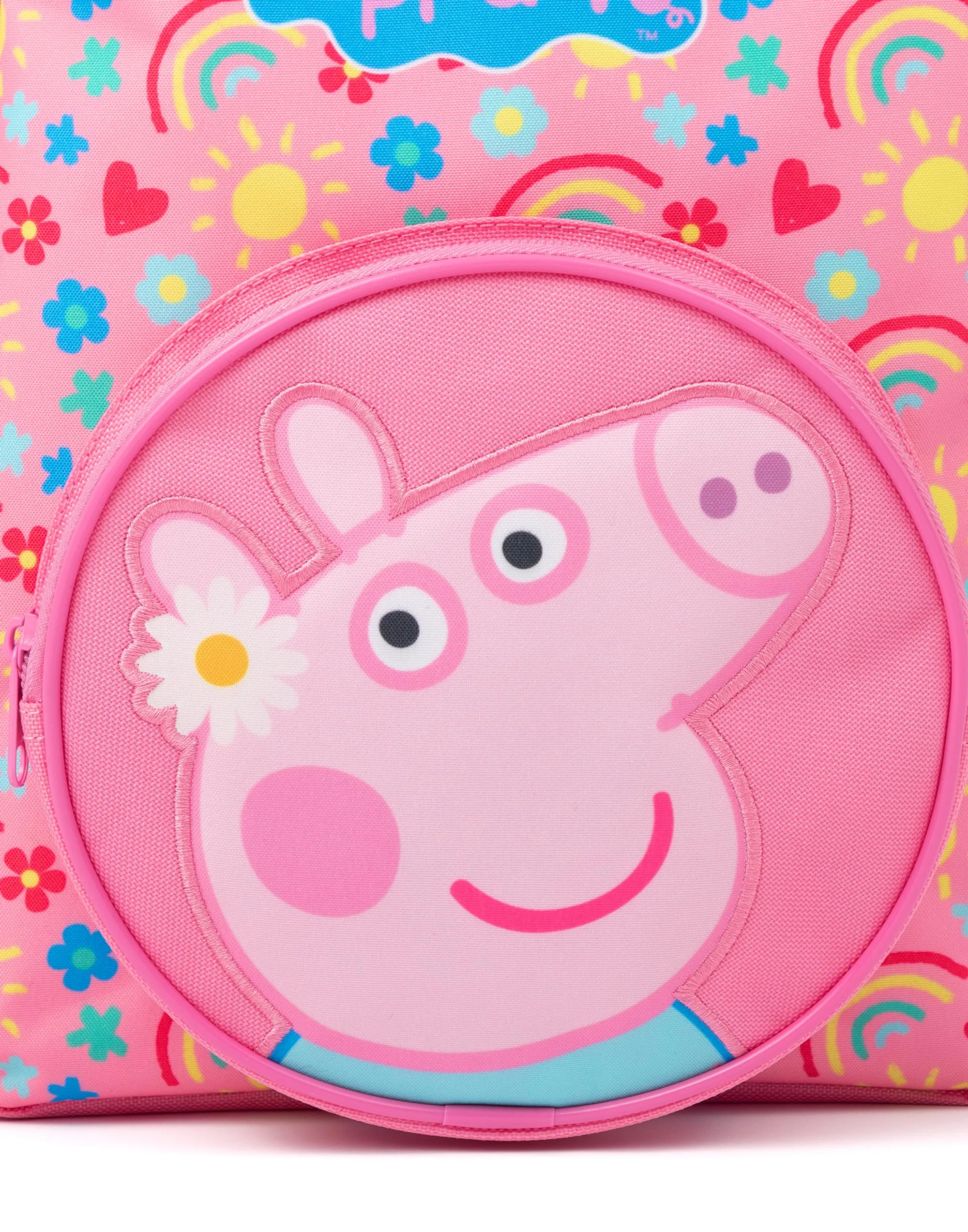 Peppa Pig Kids Pink 4 Piece Backpack Set