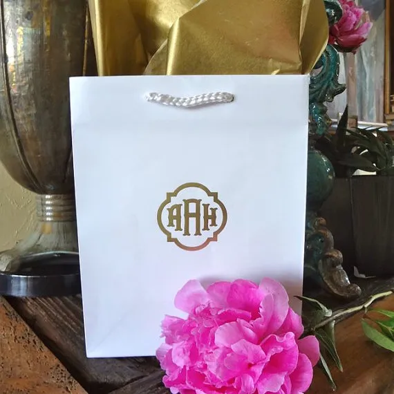 Personalized Scroll Hotel Welcome Bags