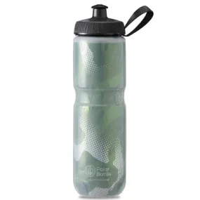 Polar Btl,Sports Insulated Contender Olive/Silver 24Oz Sport Insulated 24Oz  Hydration