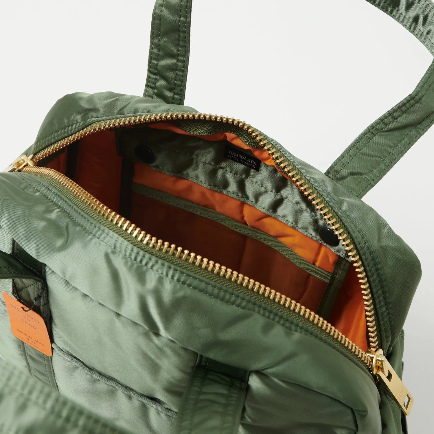 Porter-Yoshida & Co. Tanker Duffle Bag - Sage Green