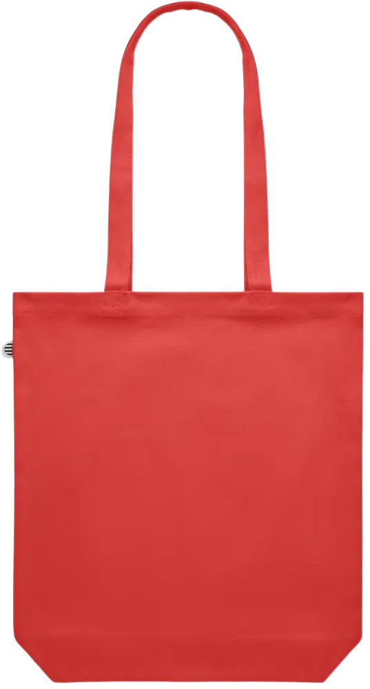 Premium colored organic canvas shopping bag