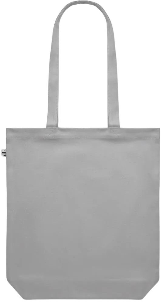 Premium colored organic canvas shopping bag