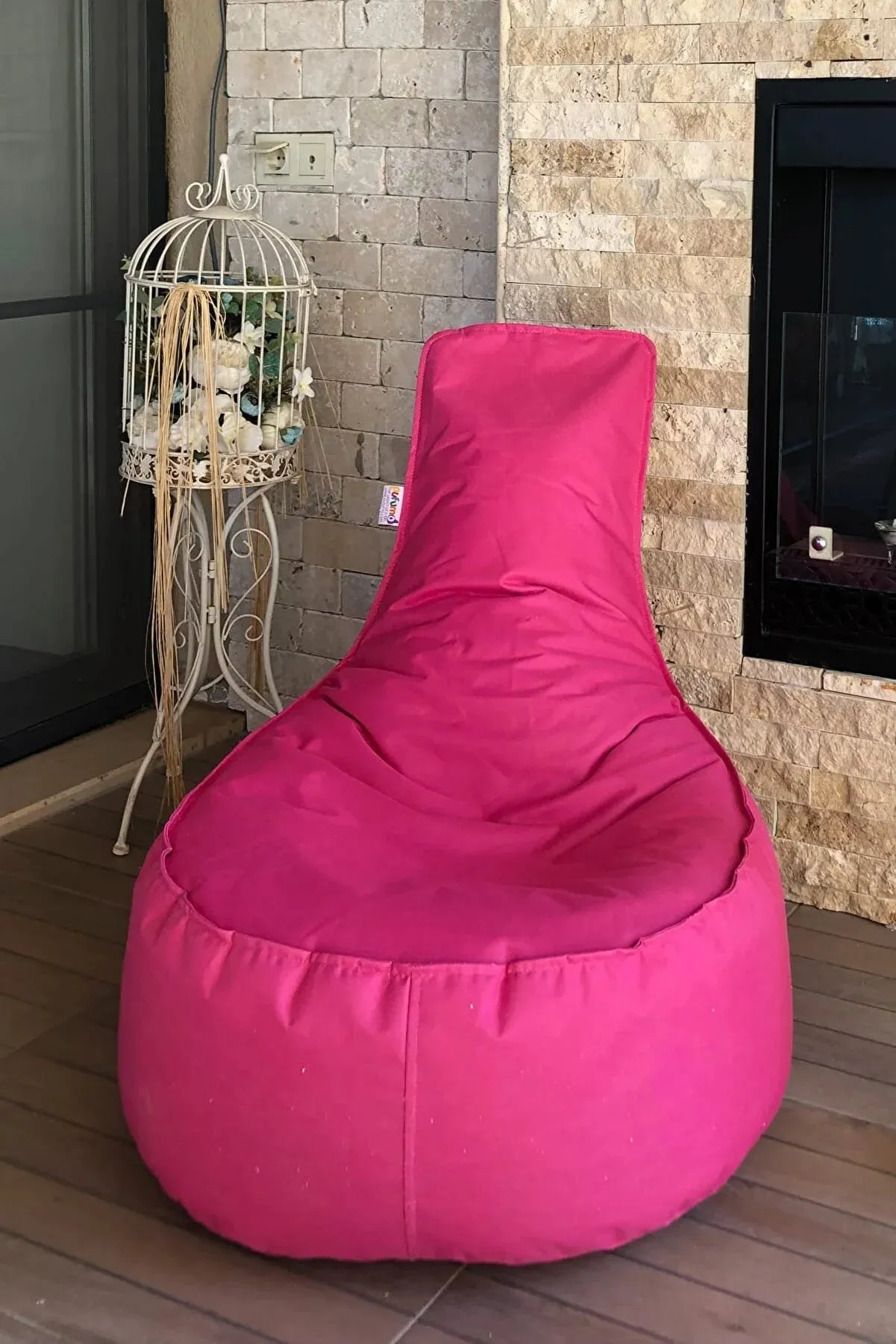 Pufumo Garden Pink Sofa Active Bean Bag