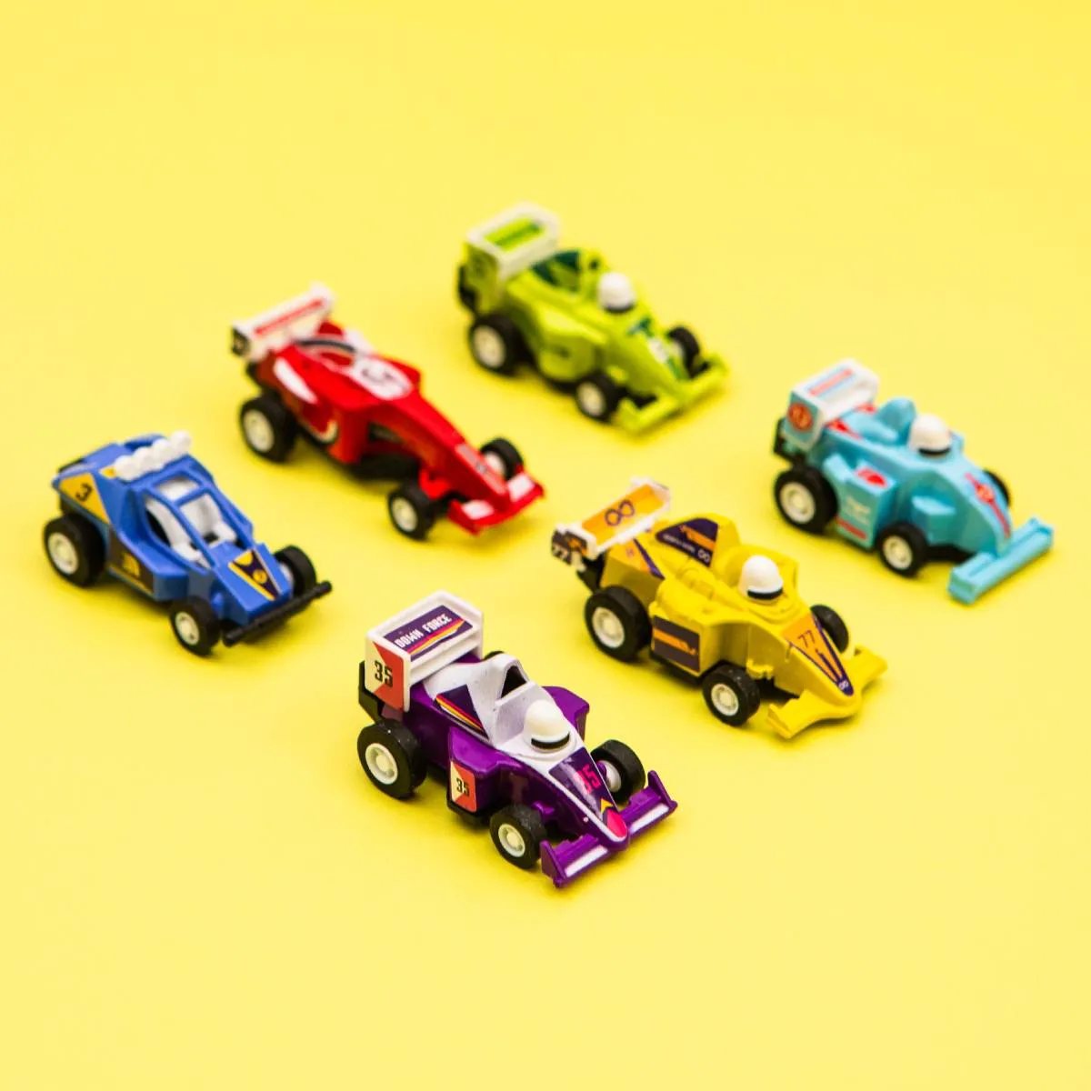 Pull-Back-And-Go Jigsaw: Racing Cars