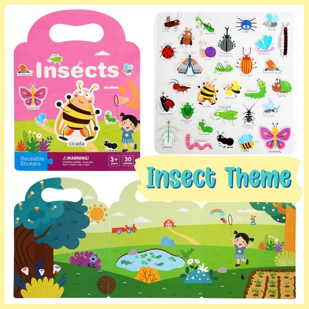 Reusable Jelly Sticker Play Kit