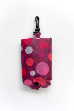 Reusable Shopping Bag - Magenta Spot