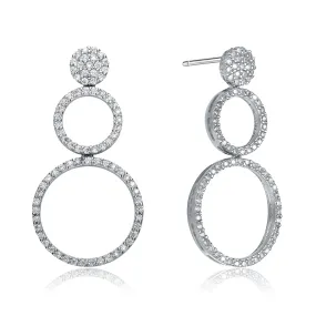 Rochelle Circle Dangle Earrings