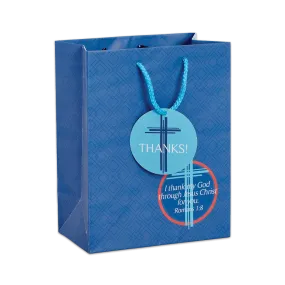 Romans 1:8 Gift Bag with Tag