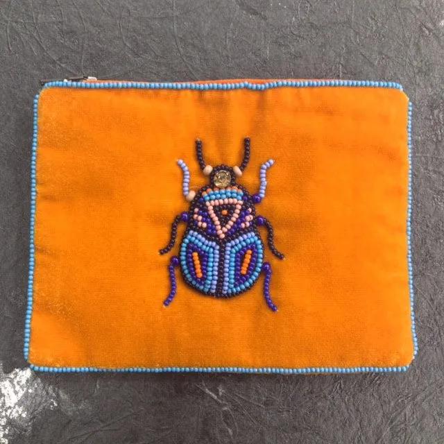 Rust Beetle Purse Small