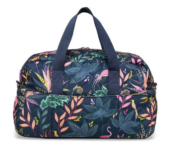 Sara Miller Botanic Paradise Quilted Duffle Bag