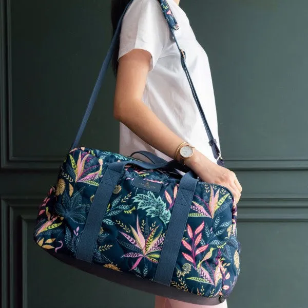 Sara Miller Botanic Paradise Quilted Duffle Bag