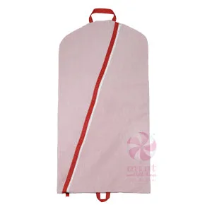 Seersucker Hanging Garment Bag with Applique