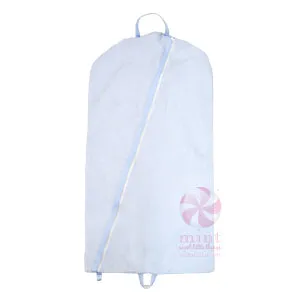 Seersucker Hanging Garment Bag with Applique