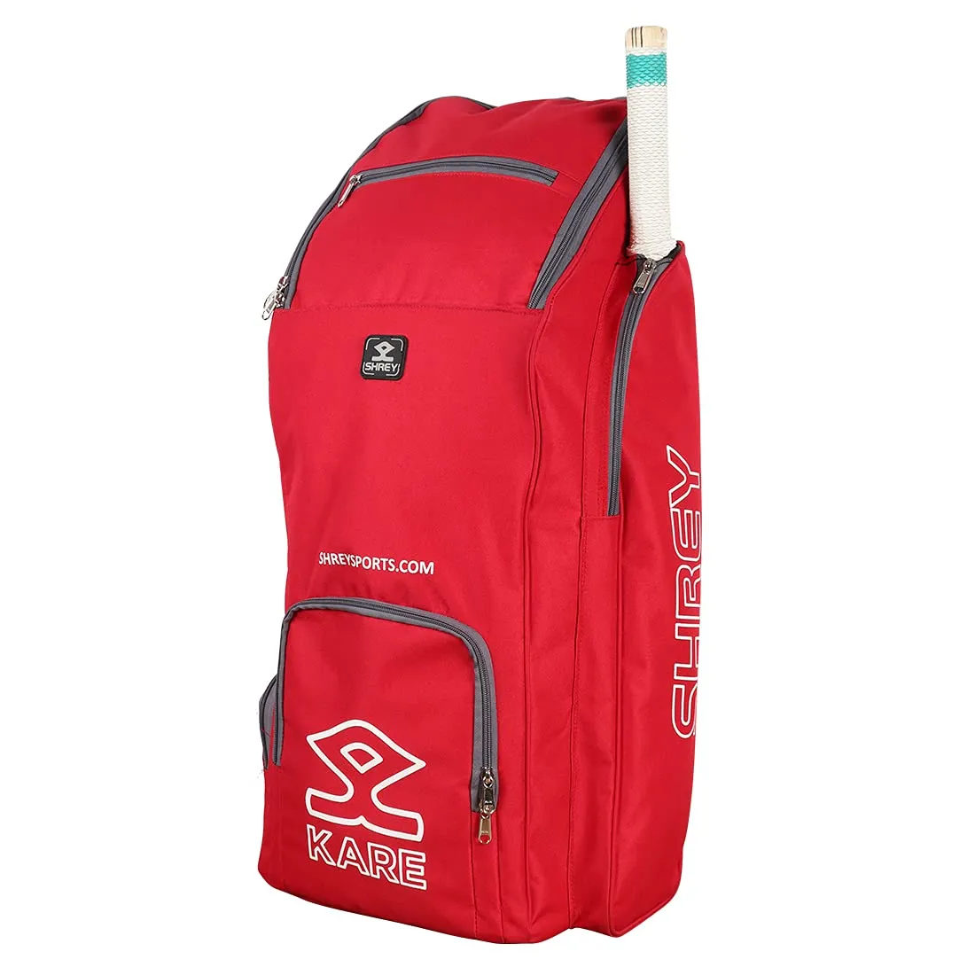 Shrey Kare Duffle Cricket Kitbag - Red