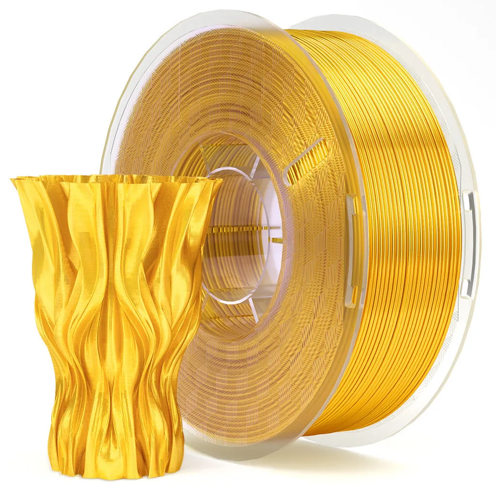 Silk PLA Filament 1.75mm Colored 1KG