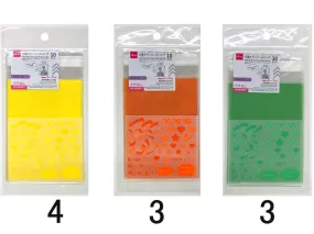 Single-Sided Color Clear Plastic Seal Bag - 10pcs - 5.11in X 3.74in - 13cm X 9.5cm C -