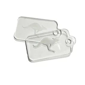 Skippy Kangaroo Key Bag Tag Acrylic