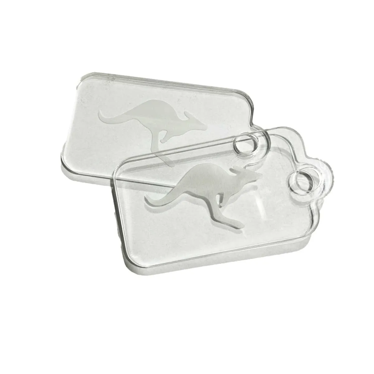 Skippy Kangaroo Key Bag Tag Acrylic