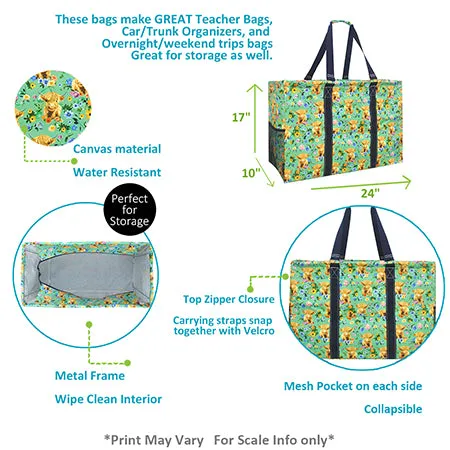 Soft Bovine Beauty NGIL Mega Shopping Utility Tote Bag