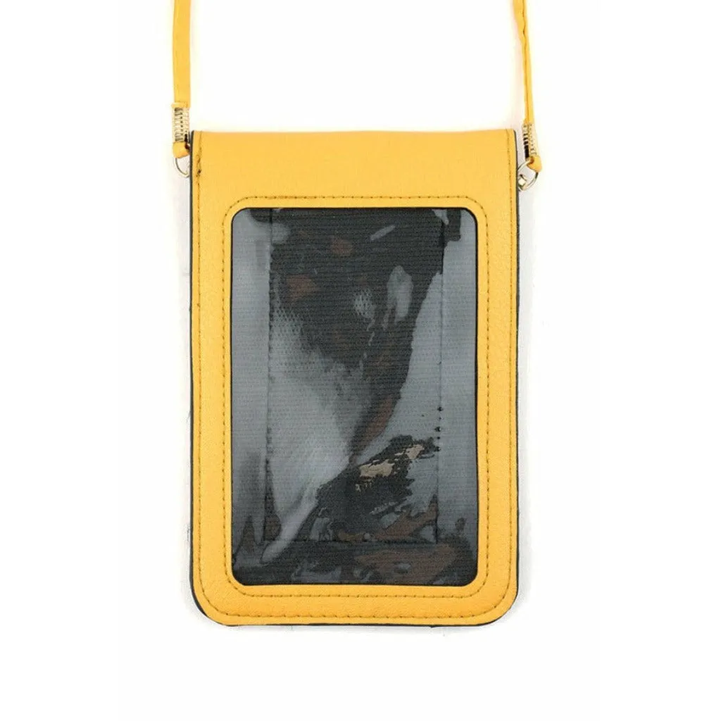 SOFTBALL CELLPHONE PURSE:  Crossbody Purse