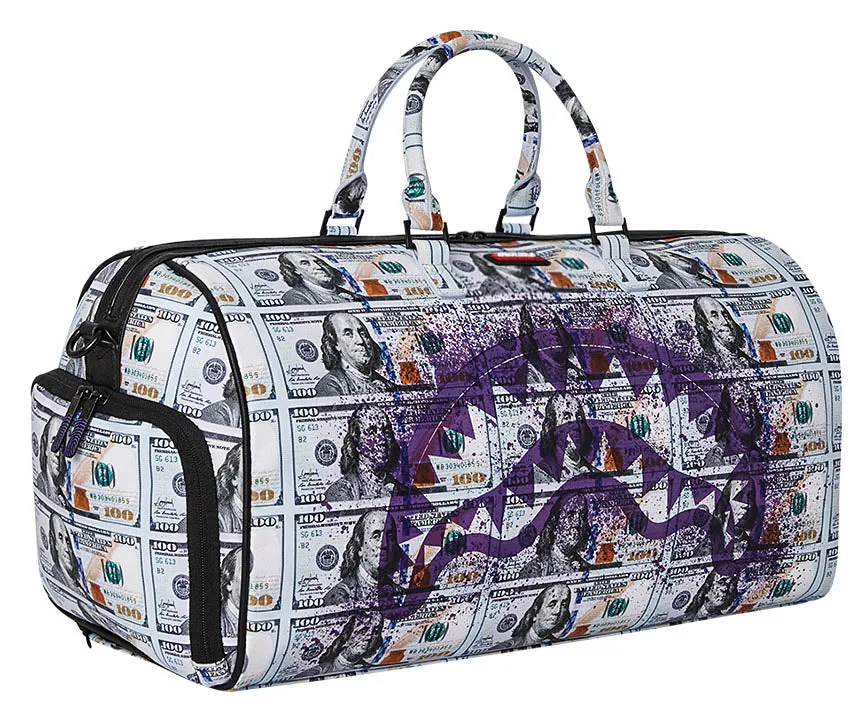 Sprayground Billions in the Bank Duffle Bag