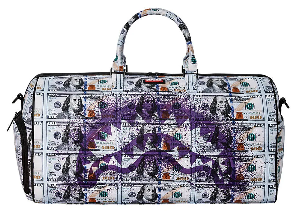 Sprayground Billions in the Bank Duffle Bag