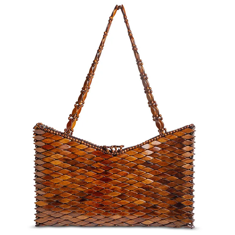 St. Lucia Shoulder Bag - Dark Walnut