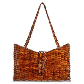 St. Lucia Shoulder Bag - Dark Walnut