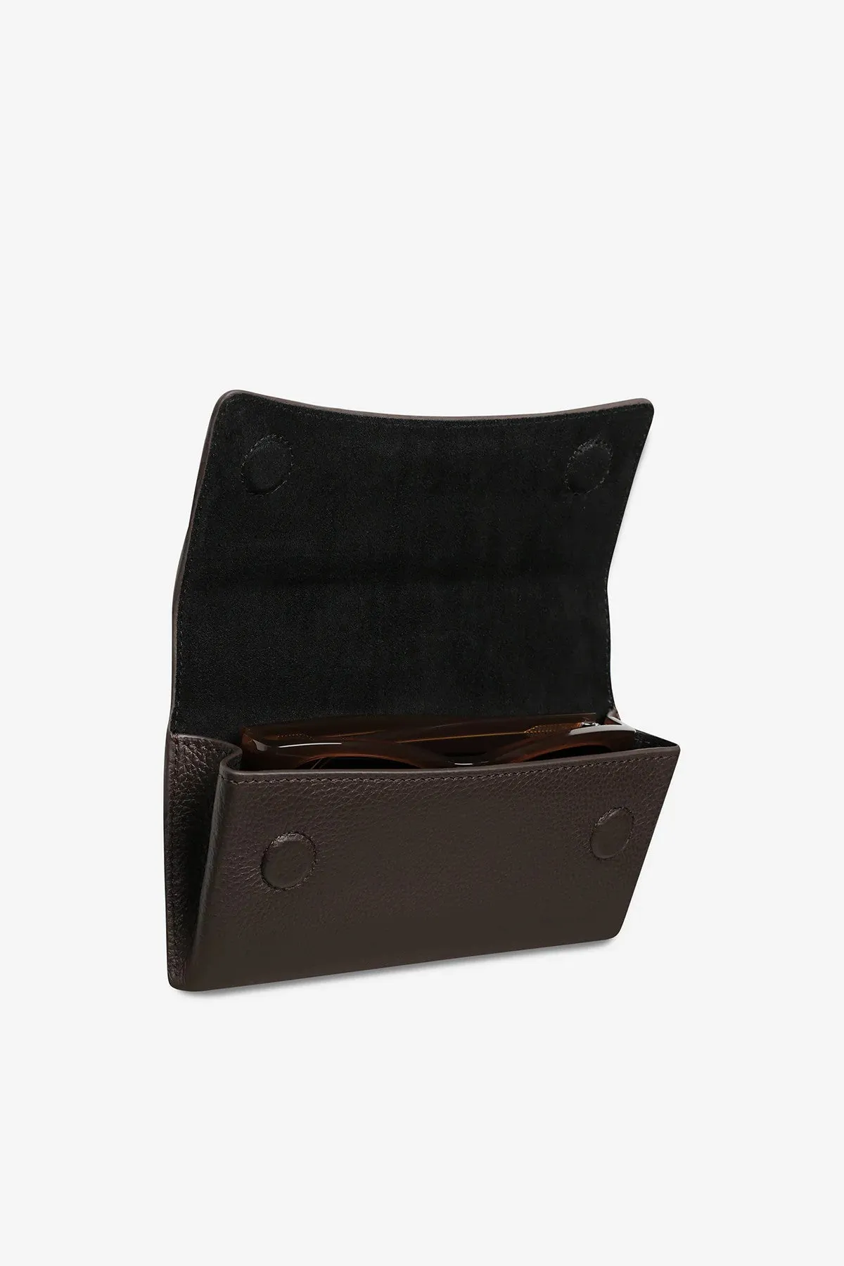 Status Anxiety - Into The Ether Sunglasses Case, Cocoa