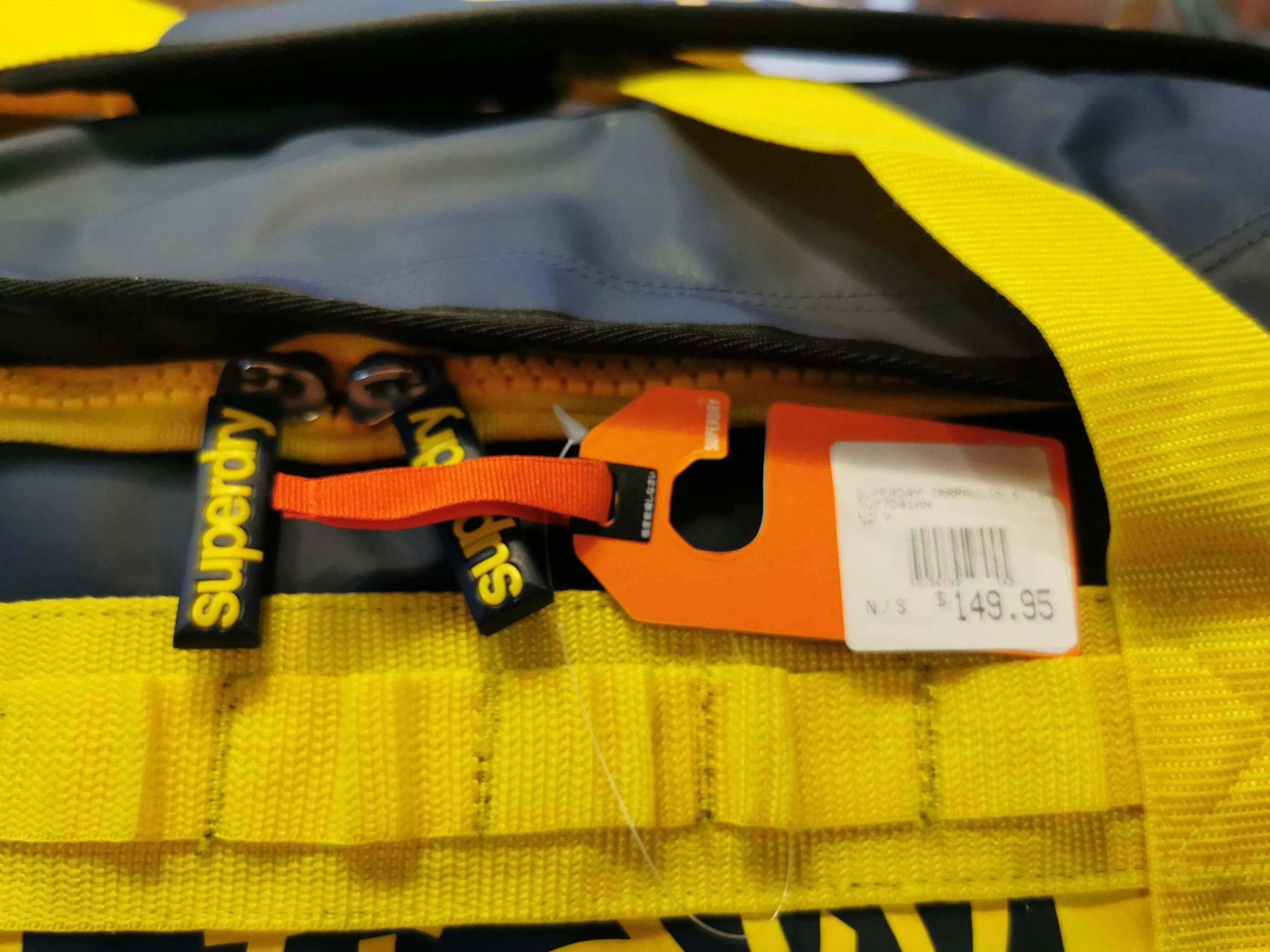 Superdry Tarpaulin Barrel Bag