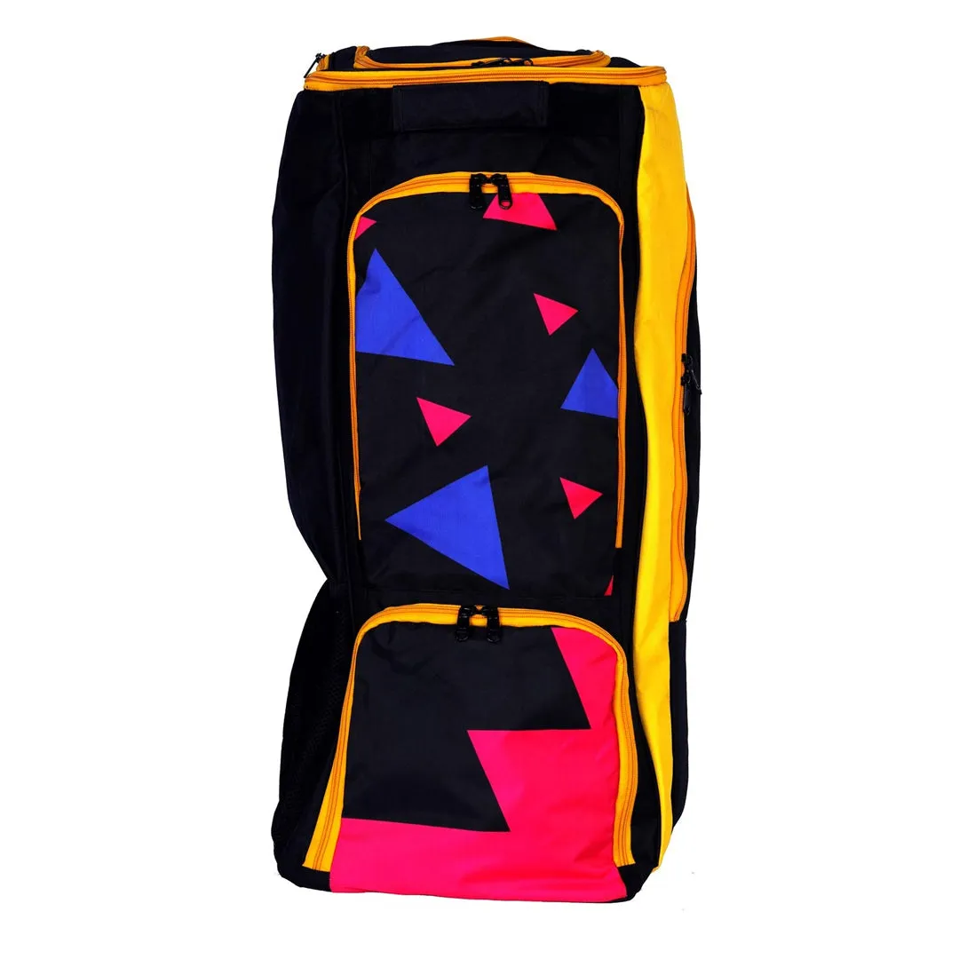 Synco Cricket kit Bag color - Black Yellow