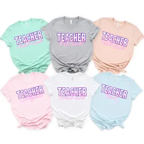 Teacher Shirts With Grade Level