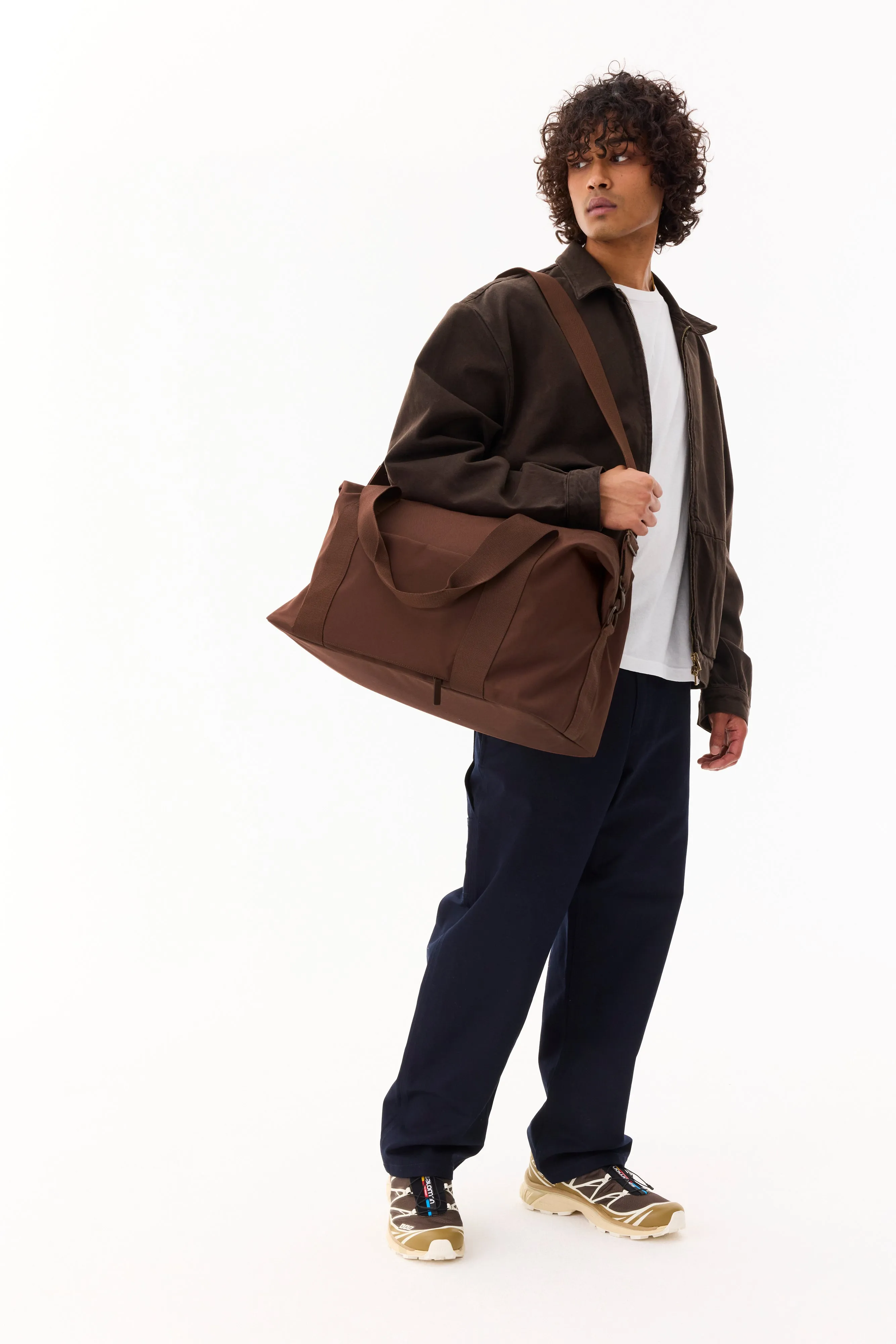 The BÉISics Duffle in Maple