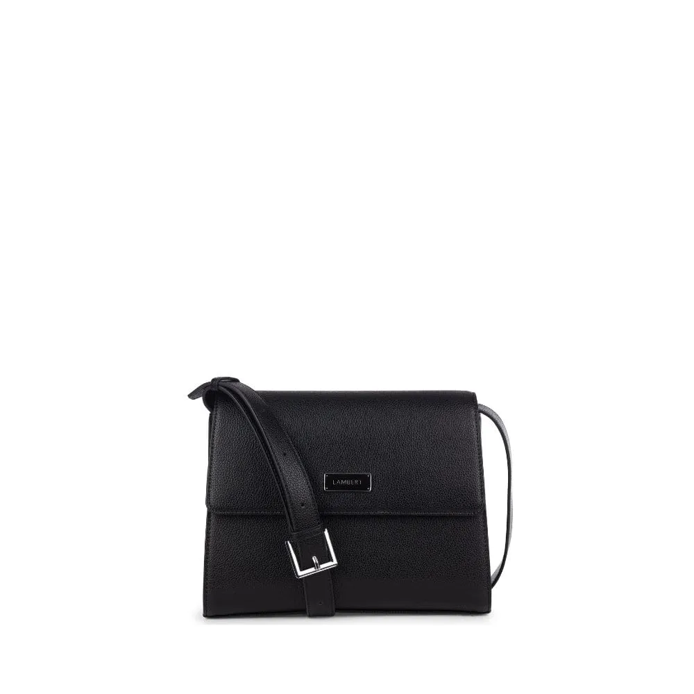 The Marlene - 3-in-1 Black Vegan Leather Handbag