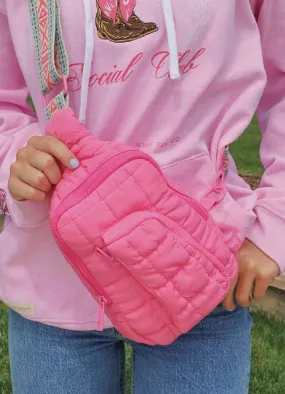 The Puff Pink Sling Bag