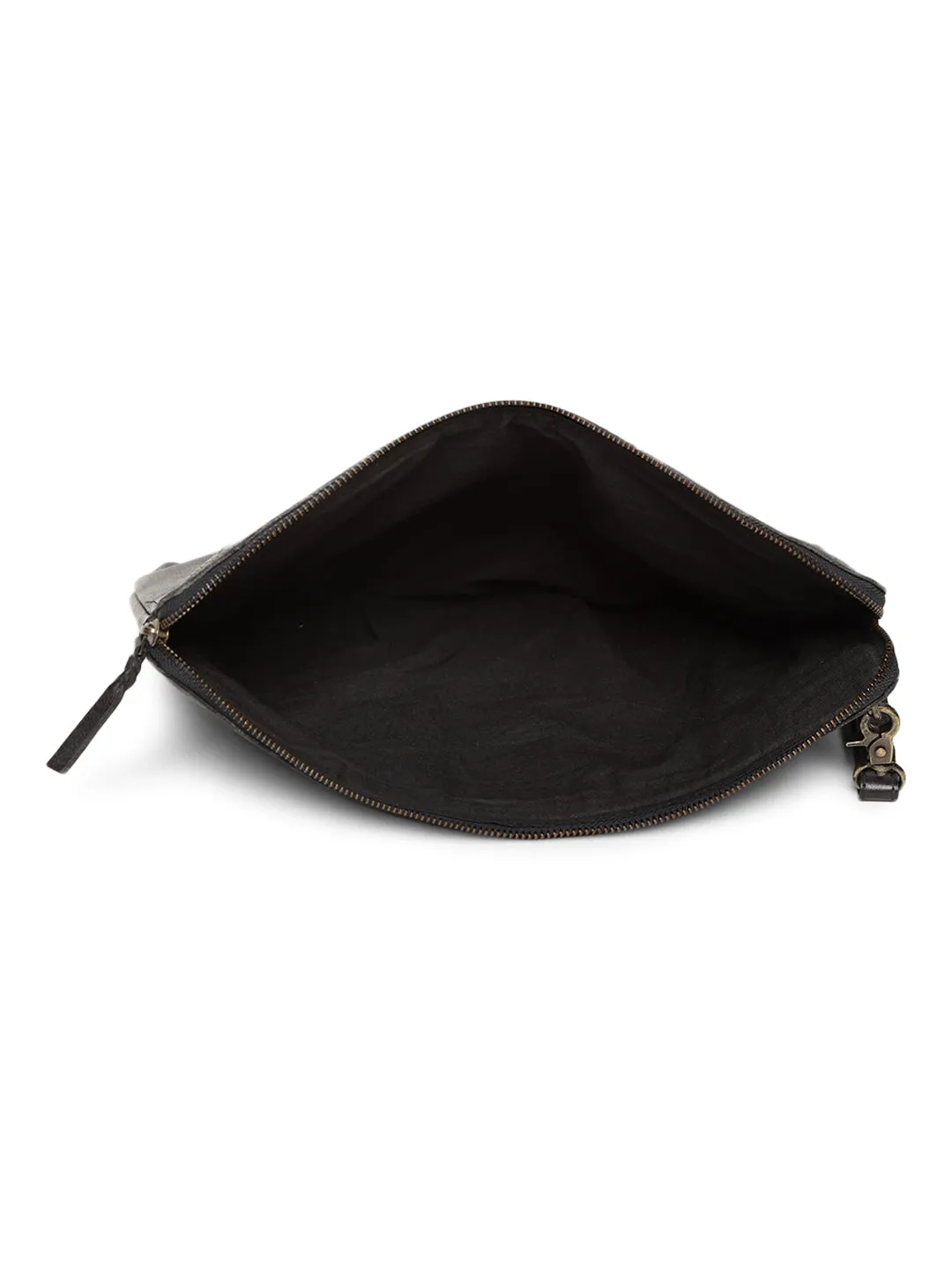 Timeless Protection: Black Leather Laptop Sleeves